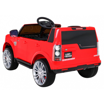 Land Rover Discovery Autko elektryczne dla dzieci, Czerwony SUV + Pilot